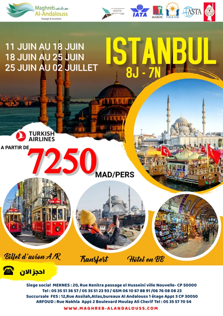 Istanbul mois juin
